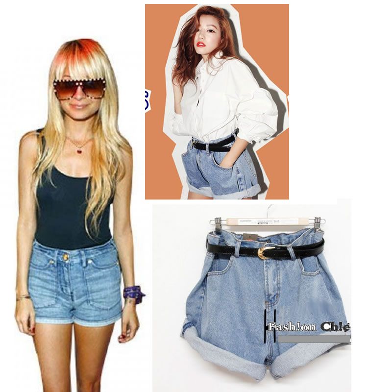 High waisted baggy denim shorts – Your new jeans photo blog