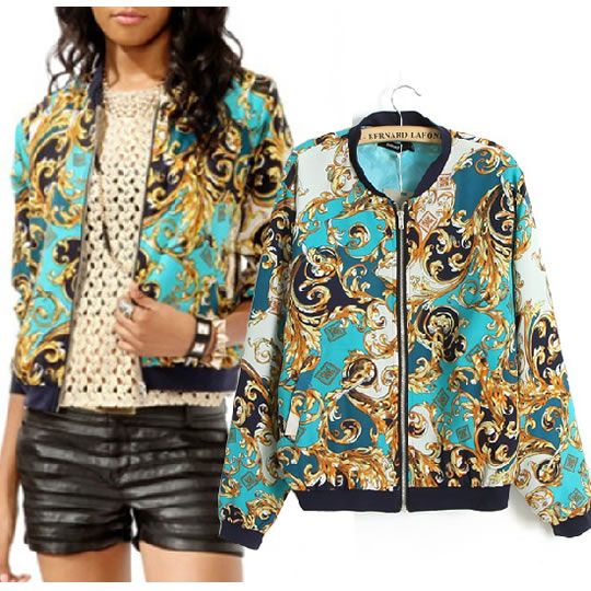 Printed bomber jacket ebay – Modern fashion jacket photo blog