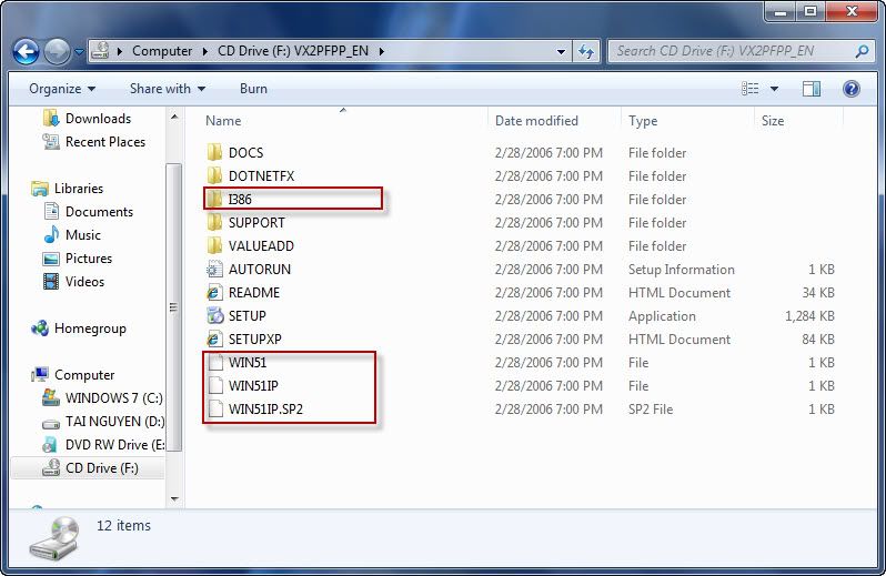Hướng dẫn tạo đĩa Multi-boot (Setup Windows 7, Setup Windows XP & Hiren's Boot) 8