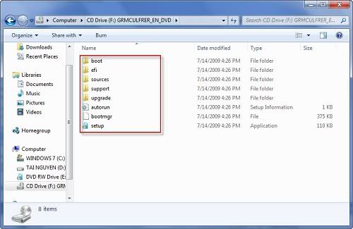 Hướng dẫn tạo đĩa Multi-boot (Setup Windows 7, Setup Windows XP & Hiren's Boot) 10