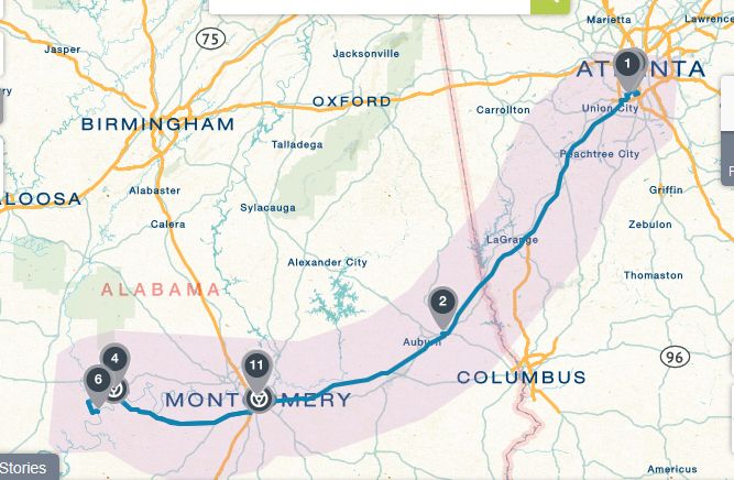 Deep South: Alabama - Louisiana - Mississippi - Tennessee - Blogs de USA - Día 1: We Shall Overcome (Atlanta – Montgomery – Selma - Montgomery) (1)