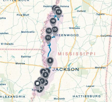 Día 10: Natchez Trace y Blues Highway (Natchez - Clarksdale) - Deep South: Alabama - Louisiana - Mississippi - Tennessee (1)