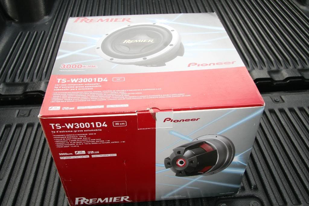 [SOLD] Pioneer Premier TSW3001D4 3000w Car Audio Classifieds!