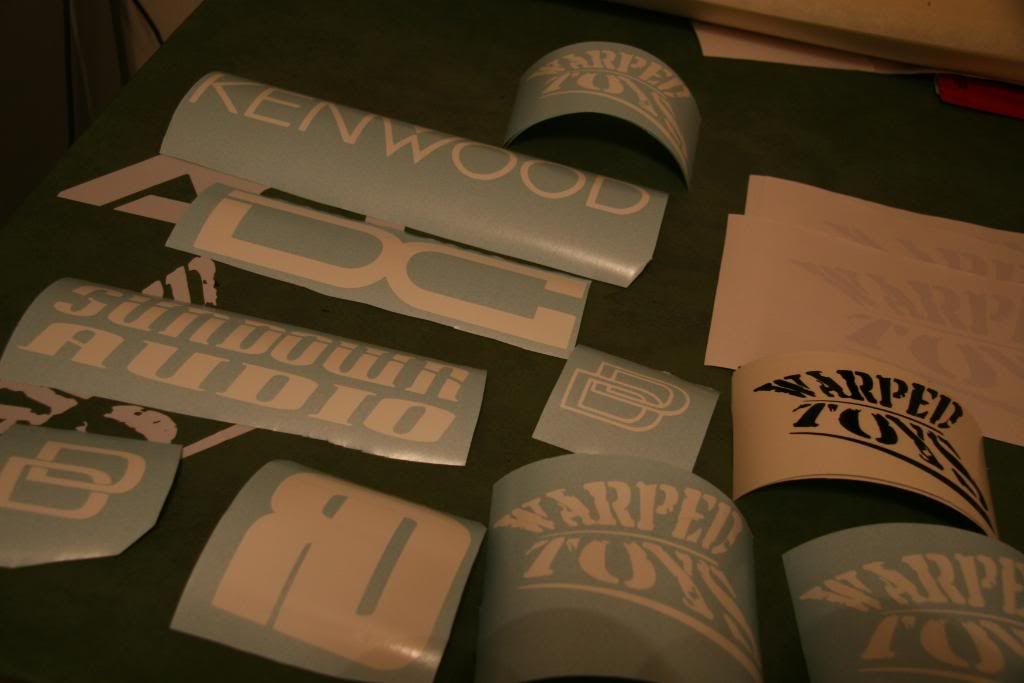 Custom Car Audio VINYL DECALS/STICKER Realm of Excursion