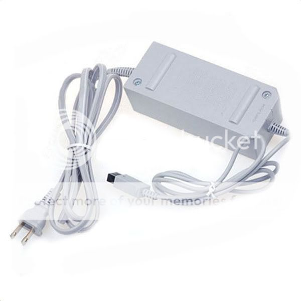 AC Adapter Power Cord Cable All Supply for Nintendo Wii All Supply 