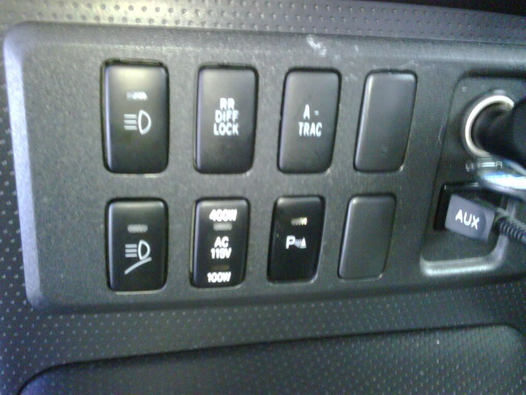 Factory pre-wired switches - Toyota FJ Cruiser Forum