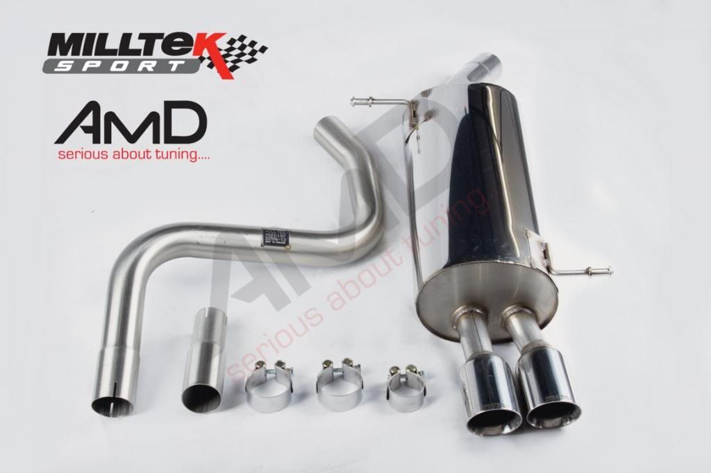 fiesta mk7 cat back exhaust